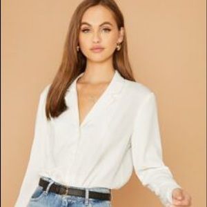 White button up shirt